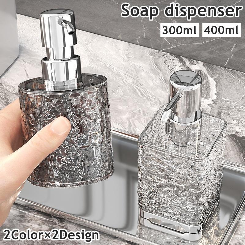 シャンプーボトル 3室シャンプー コンディショナーディスペンサー 300ML ソープボトル ディスペンサー ボディソープ シャンプーボトル