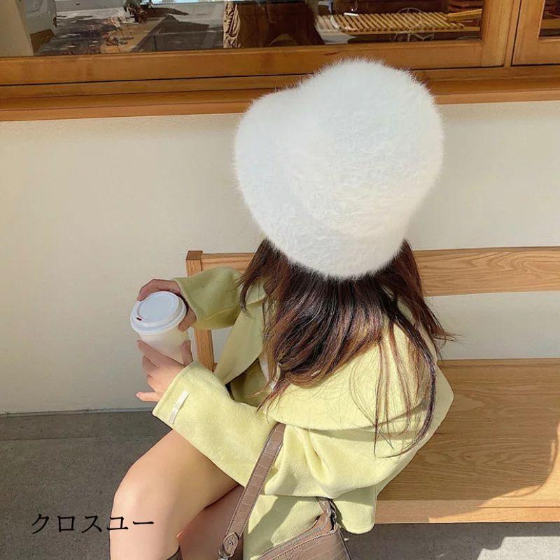 帽子 バケットハット フェイクファー クローシュハット ハット 帽子 バケットハット フェイクファー クローシュハット ハット