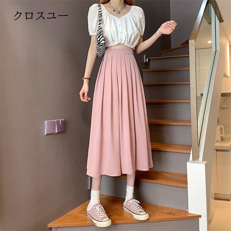 25h19 新品 ロシャス プリーツスカート フレアスカート シルクスカート M チェックフレアスカート | BOURGE (Women)/ブールジュ | 三越