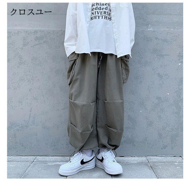 カーゴパンツメンズ ワイドパンツ メンズボトムス ワークパンツ