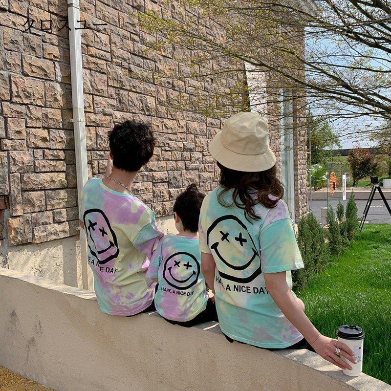 親子ペアルック Tシャツ キッズ 親子ペア 親子コーデ ワンピース トップス Tシャツ ペアtシャツ 家族 撮影 誕生日 お揃い プレゼント 旅行 Jwt2606 Genqzz19 クロスユーヤフー店 通販 Yahoo ショッピング