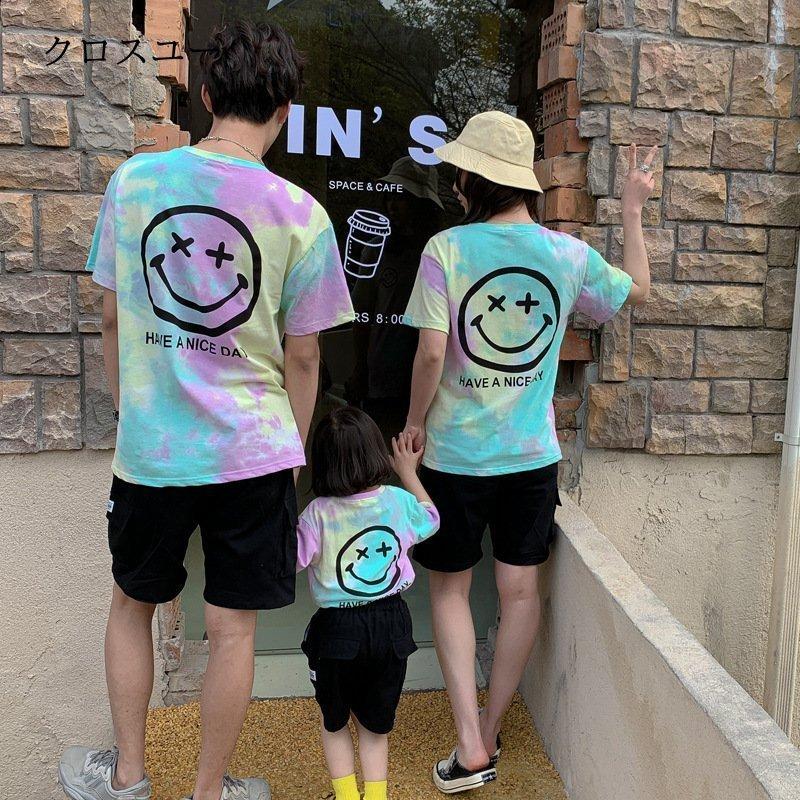 親子ペアルック Tシャツ キッズ 親子ペア 親子コーデ ワンピース トップス Tシャツ ペアtシャツ 家族 撮影 誕生日 お揃い プレゼント 旅行 Jwt2606 Genqzz19 クロスユーヤフー店 通販 Yahoo ショッピング