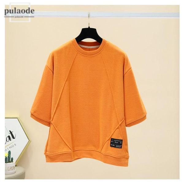 【最終価格】　未使用タグ付き　PRLゆったり可愛い　七分袖パーカーUS：S 七分袖パーカー パーカー 7分袖 レディース トップス プル