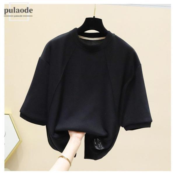 【最終価格】　未使用タグ付き　PRLゆったり可愛い　七分袖パーカーUS：S 七分袖パーカー パーカー 7分袖 レディース トップス プル