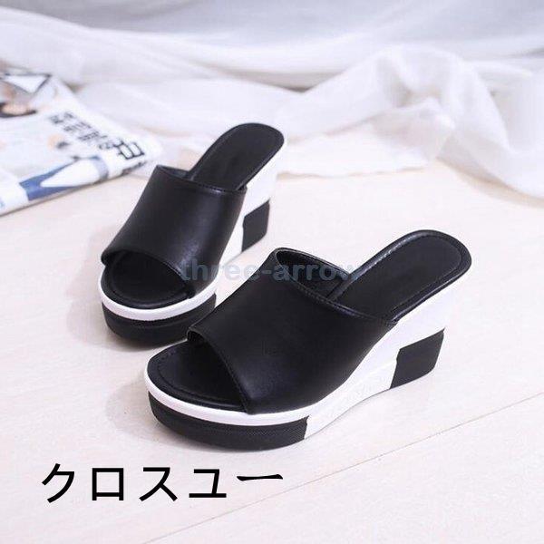 シャネル ウェッジソール 厚底 サンダル ミュール ウェッジソール 2024 SS(春夏) CHANEL(シャネル) サンダル