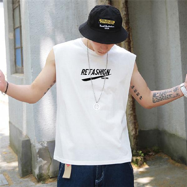 タンクトップ メンズ ランニングシャツ ノースリーブ カジュアルシャツ ダンクトップ お兄系 メンズファッション インナー シンプル カットソー 送料無料 nhxik 良心ストア 通販 Yahoo ショッピング