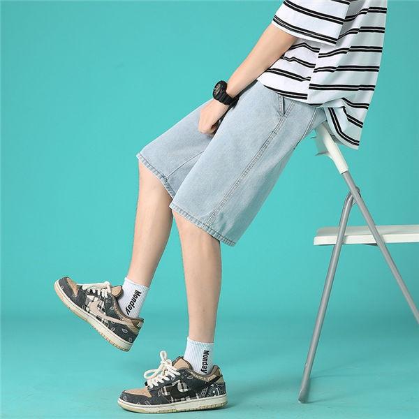 メール便対応 デニムハーフパンツ メンズ ショートパンツ 短パン ショーツ パンツ 膝上 短パン イージーパンツ スウェットパンツ ショーツ 海 プール ビーチパンツ夏 Hanagrocare Com