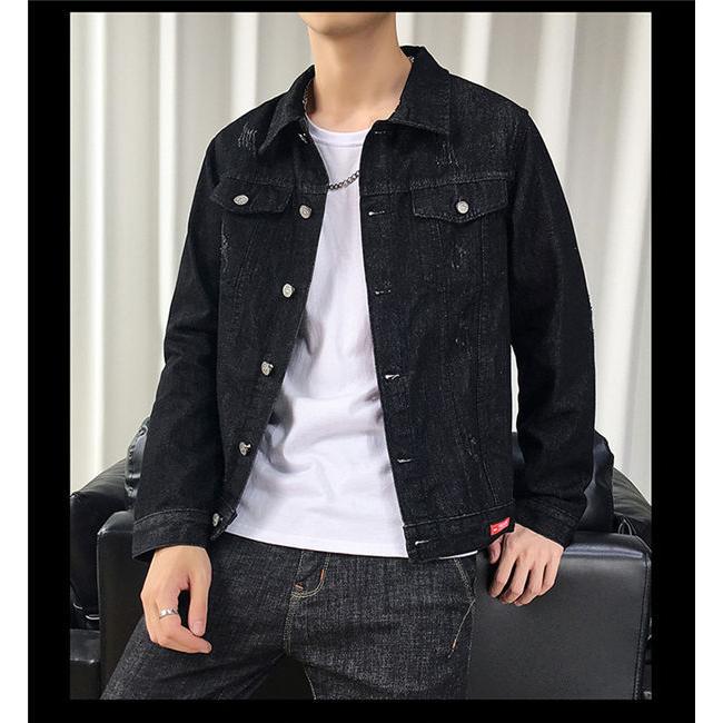 デニムジャケット メンズ ジージャン Gジャン 秋服 アウター 秋ジャケット メンズファッション 代 30代 40代 50代 秋冬 送料無料 Jkddnm 良心ストア 通販 Yahoo ショッピング