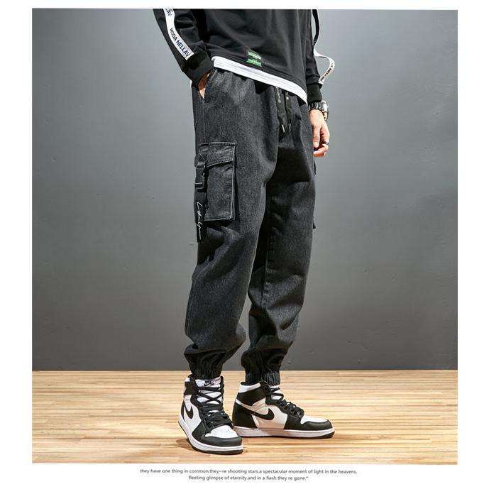 『PPFM  ピーピーエフエム』カーゴサルエルパンツ【S】ギミック　パンク サルエルパンツ カーゴパンツ メンズ[品番：LU000008943