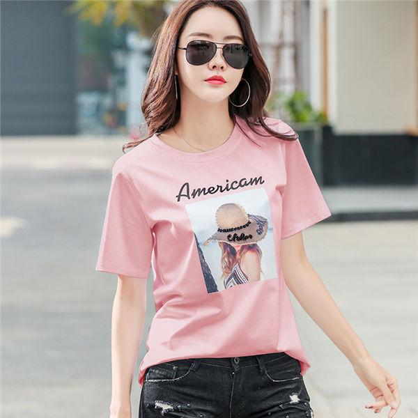 Tシャツ レディース 半袖 Tシャツ プリント 大人 かわいい トップス Tシャツ レディース カットソー 大きめ カジュアル ゆったり 人気 流行 送料無料 Kkxinst0016 良心ストア 通販 Yahoo ショッピング