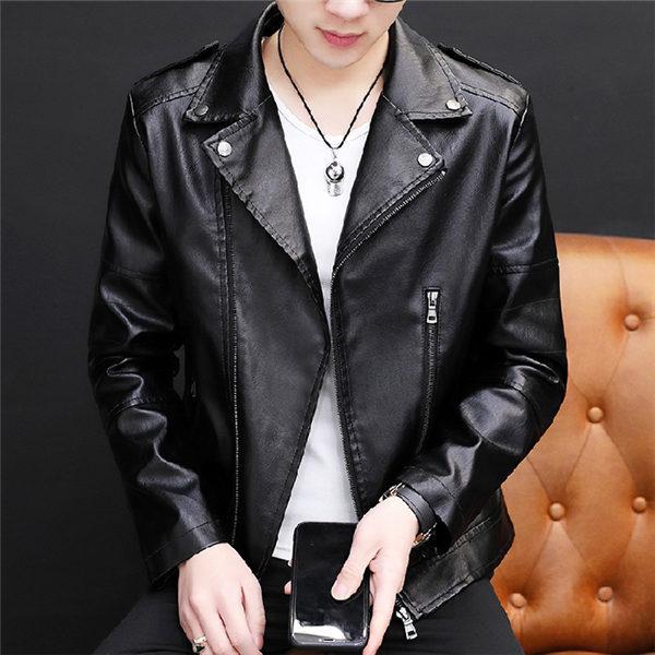 ジャケット・アウター LUSTER FAKE LEATHER JACKET LUSTER FAKE LEATHER JACKET