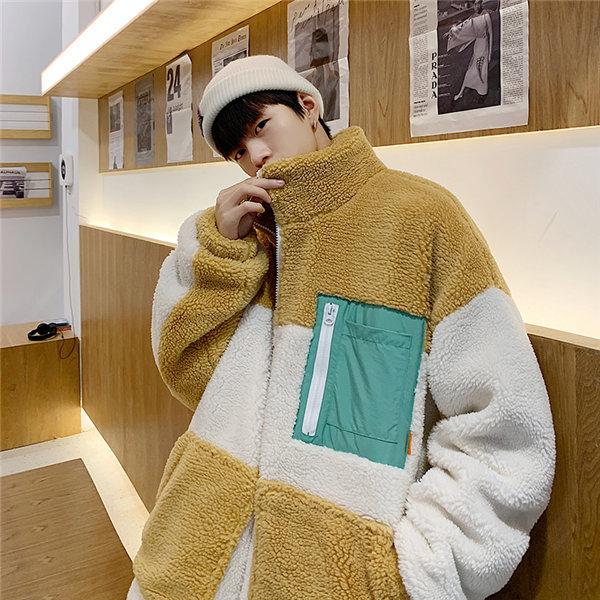 メンズフリースジャケット ボアジャケット ジップアップ フリース アウターウエア ジャケット ブルゾン アウター 立ち襟 ふわふわ もこもこ 秋冬 暖かい Liferjy 良心ストア 通販 Yahoo ショッピング