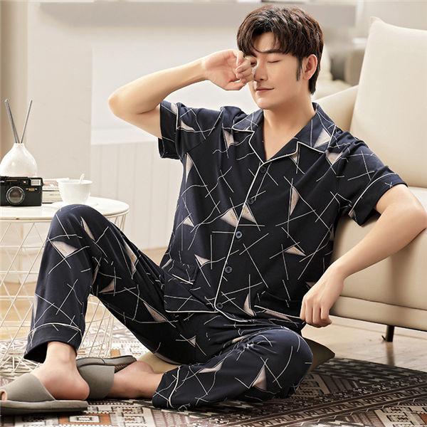 ルームウエア パジャマ メンズ 上下セット 部屋着 綿 半袖 トップス ロングズボン 綿100 ホテル 春夏用 パジャマ 送料無料 Ppjmnen0006 良心ストア 通販 Yahoo ショッピング