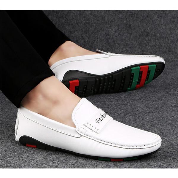 新作グッ ドライビングシューズ メンズ 紳士靴 革靴 くつ 本革 疲れない カジュアルシューズ 軽量 低反発 防滑 車の運転 送料無料