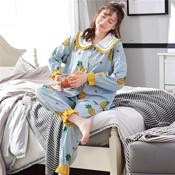 マタニティ パジャマ レディース 妊娠 長袖 厚手 秋冬 ルームウェア 上下セット 長袖 部屋着 前開きパジャマ 授乳口付き 可愛い 授乳服 送料無料 Ppyzifku 良心ストア 通販 Yahoo ショッピング