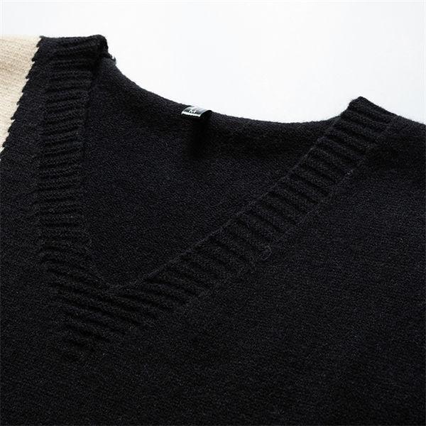 ニットベスト メンズ ビジネス ベスト Vネック メンズ カジュアル セーター 洗える 家庭洗濯 春秋冬 ハイゲージニット 送料無料 Pukytr 良心ストア 通販 Yahoo ショッピング