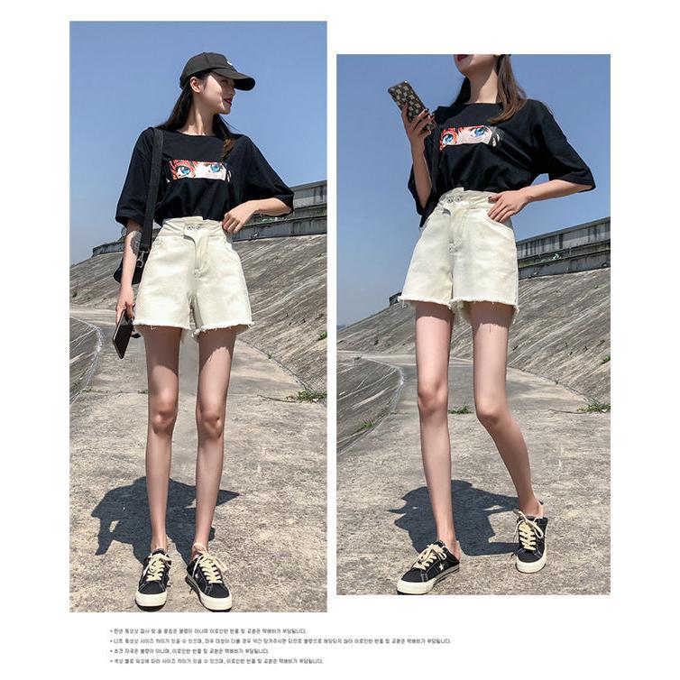 デニムショートパンツ 短パン レディース ファッション おしゃれ ボトムス 裾フリンジ 高校生 中学生 女子高生 学生 春夏 Ttduku0021 良心ストア 通販 Yahoo ショッピング