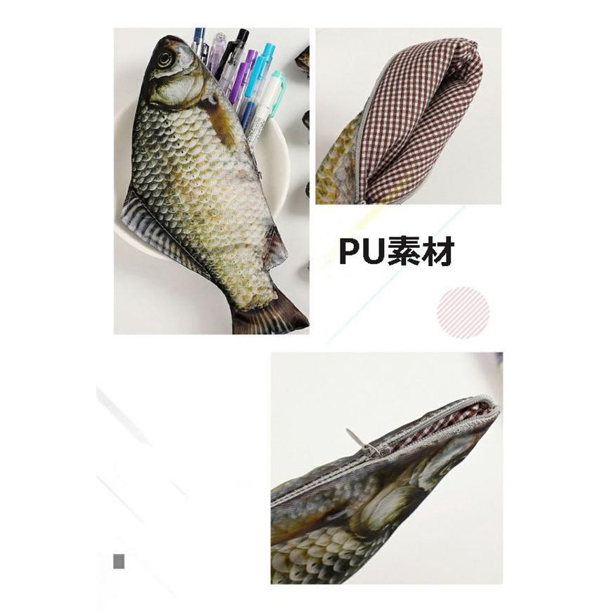 ペンケース 魚 文房具 筆箱 ポーチ さかな リアル ユニーク おもしろ
