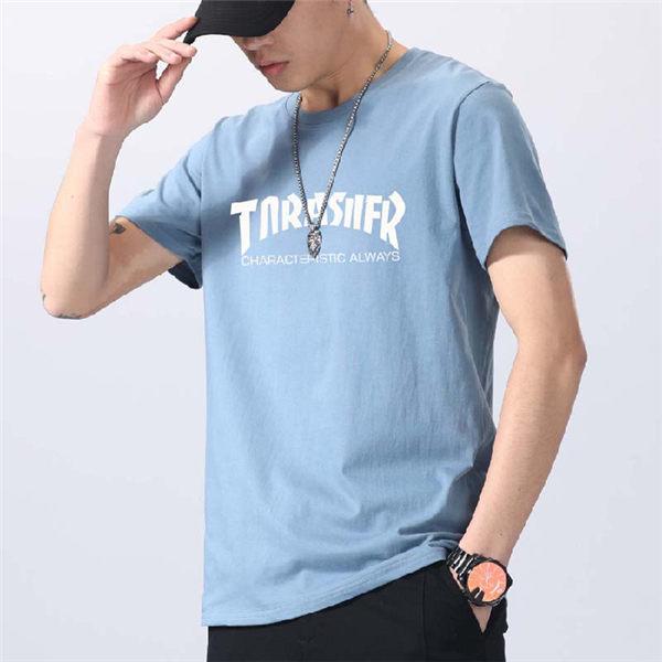 Tシャツ メンズ 半袖Tシャツ クルーネック トップス ロゴ