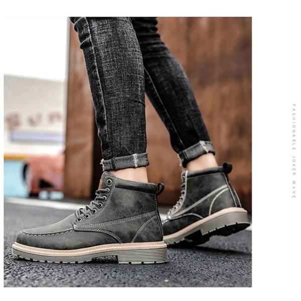 ブーツ メンズ チャッカブーツ スニーカー メンズブーツ アウトドア ブーツ おしゃれ エンジニアブーツ ヴィンテージ風 走れる アウトドア Xiemd 良心ストア 通販 Yahoo ショッピング