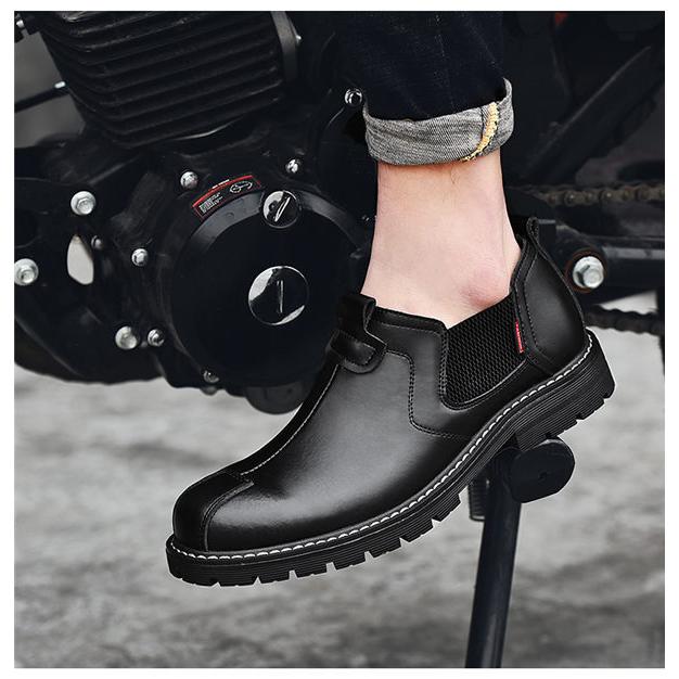 ブーツ メンズ サイドゴアブーツ オイル 本革 サドルシューズ おしゃれ