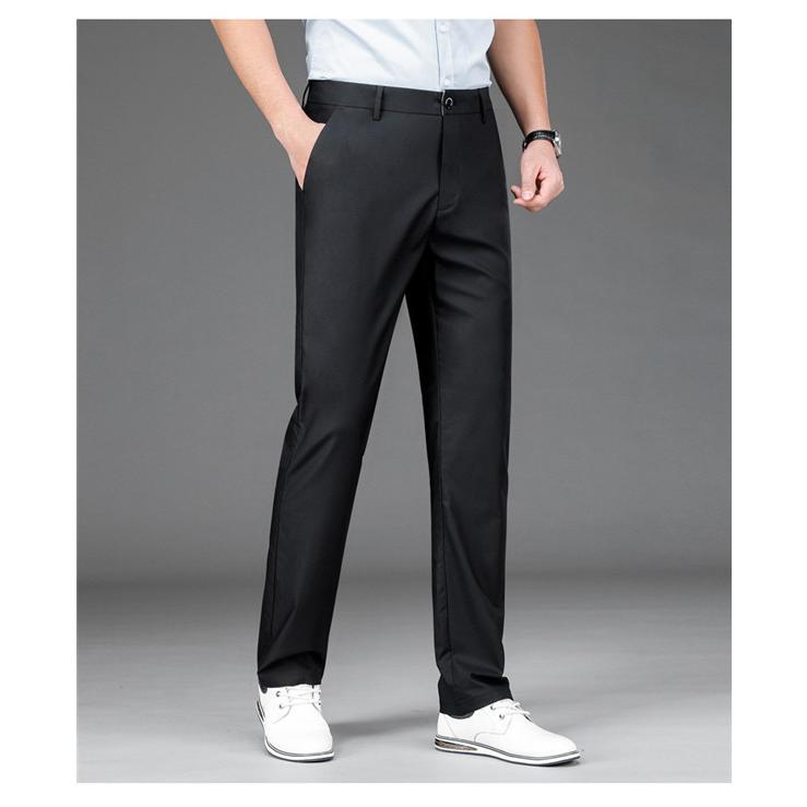 スラックス メンズ ビジネスパンツ シーズン ノータック スリムスラックス 春夏秋 紳士パンツ 通勤用パンツ 送料無料 Ximnkun 良心ストア 通販 Yahoo ショッピング