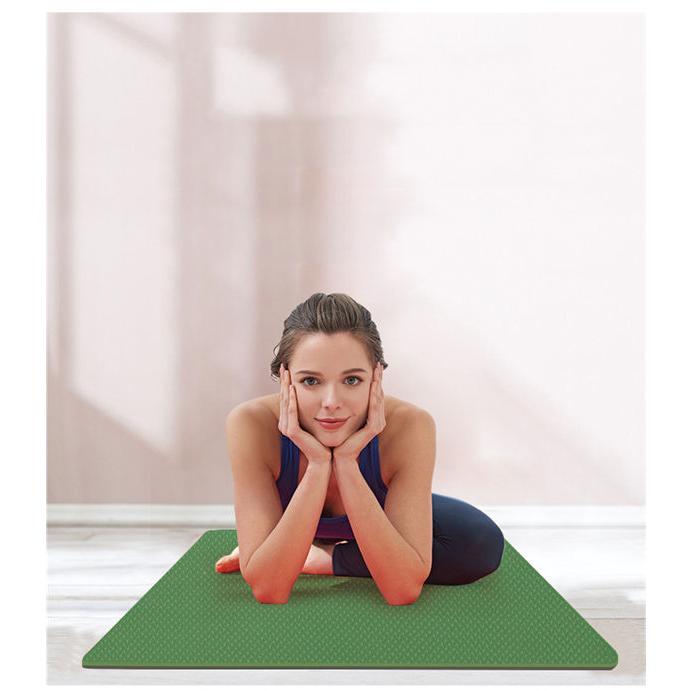 ついに再販開始 ヨガマット ストレッチ ヨガ ラグ トレーニング Tpe 6mm エクササイズ ホットヨガ クッション ダイエット 首 腰痛 肩コリ 送料無料