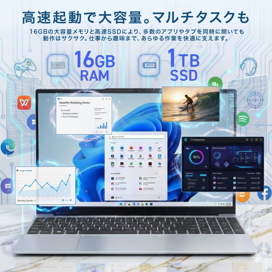 インテル（intel） ノートパソコン 新品 windows11 office搭載 AMD