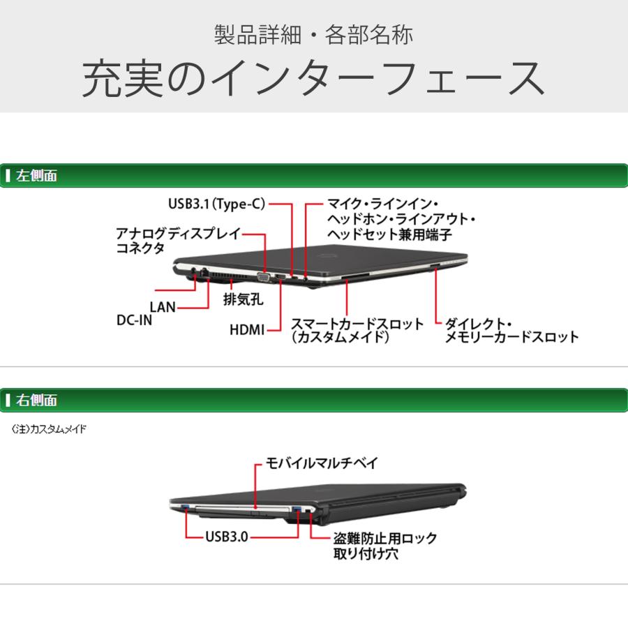 LIFEBOOK S 【WEBカメラ&フルHD】ノートパソコン Windows11 Core i5