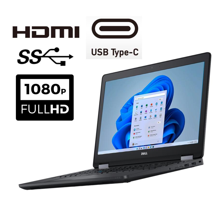 Latitude（Dell） 【WEBカメラ+無線LAN内蔵】ノートパソコン Windows11