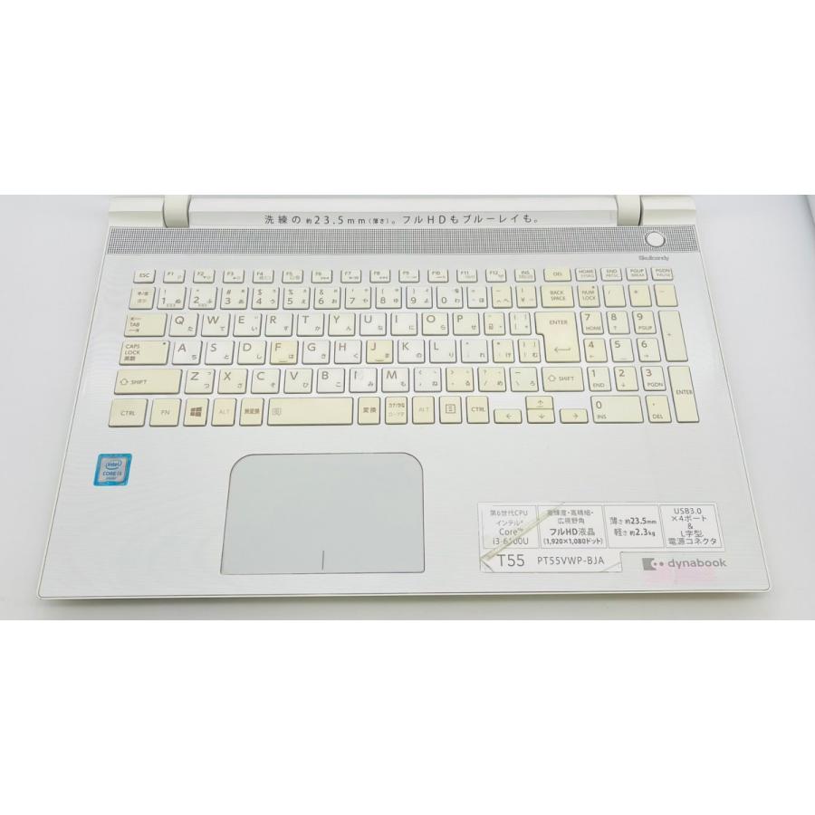 TOSHIBA（東芝） 中古 ノートパソコン PC Windows10 office T55/VW 