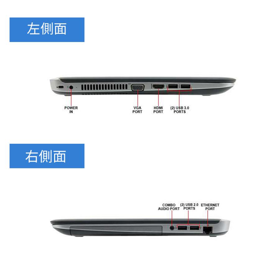 エイチピー HP ノートパソコン Windows11 中古パソコン 第6世代 Corei5