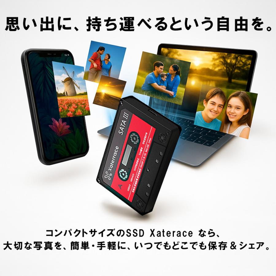 外付けSSD 512GB 1TB 外付けハードディスク HDD / SSD 最大速度5Gbps