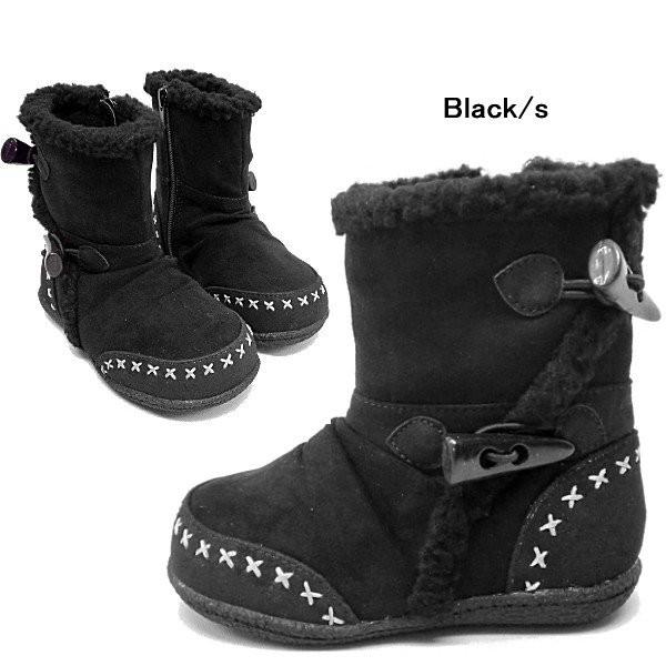 キッズ ムートンブーツ CIRCLE サークル [JB152] ベビー キッズ チャイルド かわいい 男の子 女の子 滑りにくい 暖かい | ブランド登録なし | 02