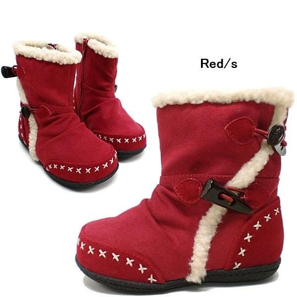 キッズ ムートンブーツ CIRCLE サークル [JB152] ベビー キッズ チャイルド かわいい 男の子 女の子 滑りにくい 暖かい | ブランド登録なし | 05