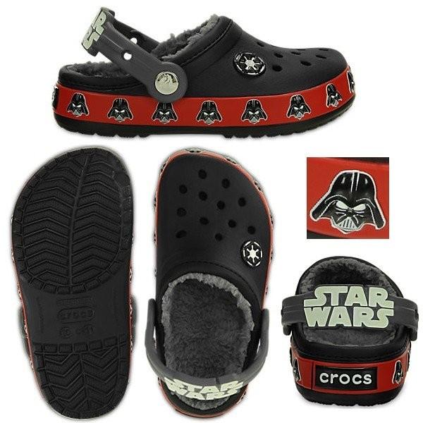 クロックス クロックバンド ダース・ベイダー ラインド クロッグ crocs crocband darth vader lined clog 16337-001 男の子｜lib-ys｜02