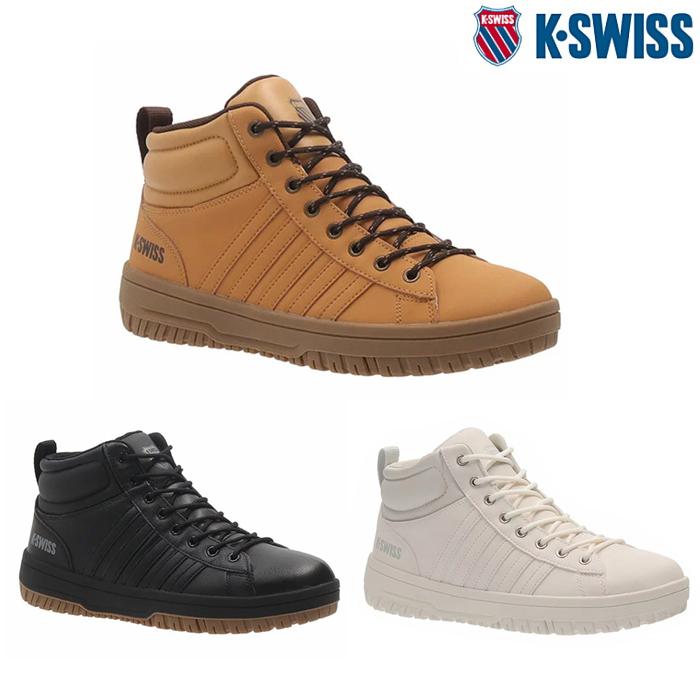 K-SWISS（ケースイス） メンズ レディース スニーカー ブーツ KSLW 05 MID 防滑 防水 36102080 36102081 ...