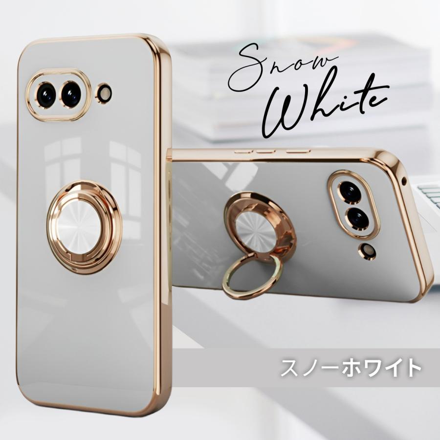 グーグルピクセル9a ケース リング付き 耐衝撃 Google Pixel 9a ケース リング付き おしゃれ |  | 05