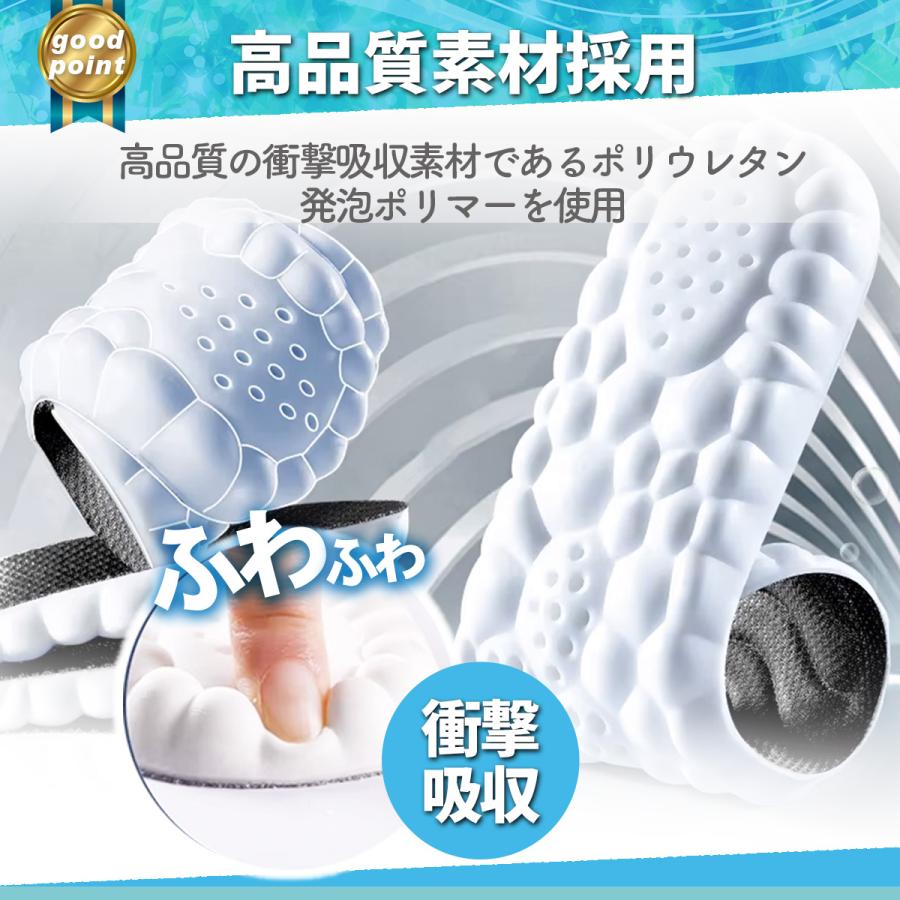 インソール 衝撃吸収 疲れない スポーツ ゴルフ 中敷き |  | 05
