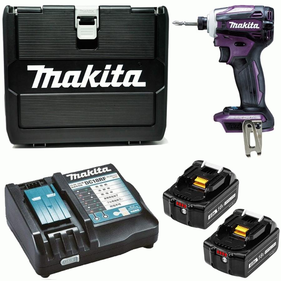 マキタ makita インパクトドライバー td172d パープル 18v 6.0ah bl1860b 互換 バッテリー 充電器 セット td172  :makita-172dgxap:Libヤフー店 - 通販 - Yahoo!ショッピング