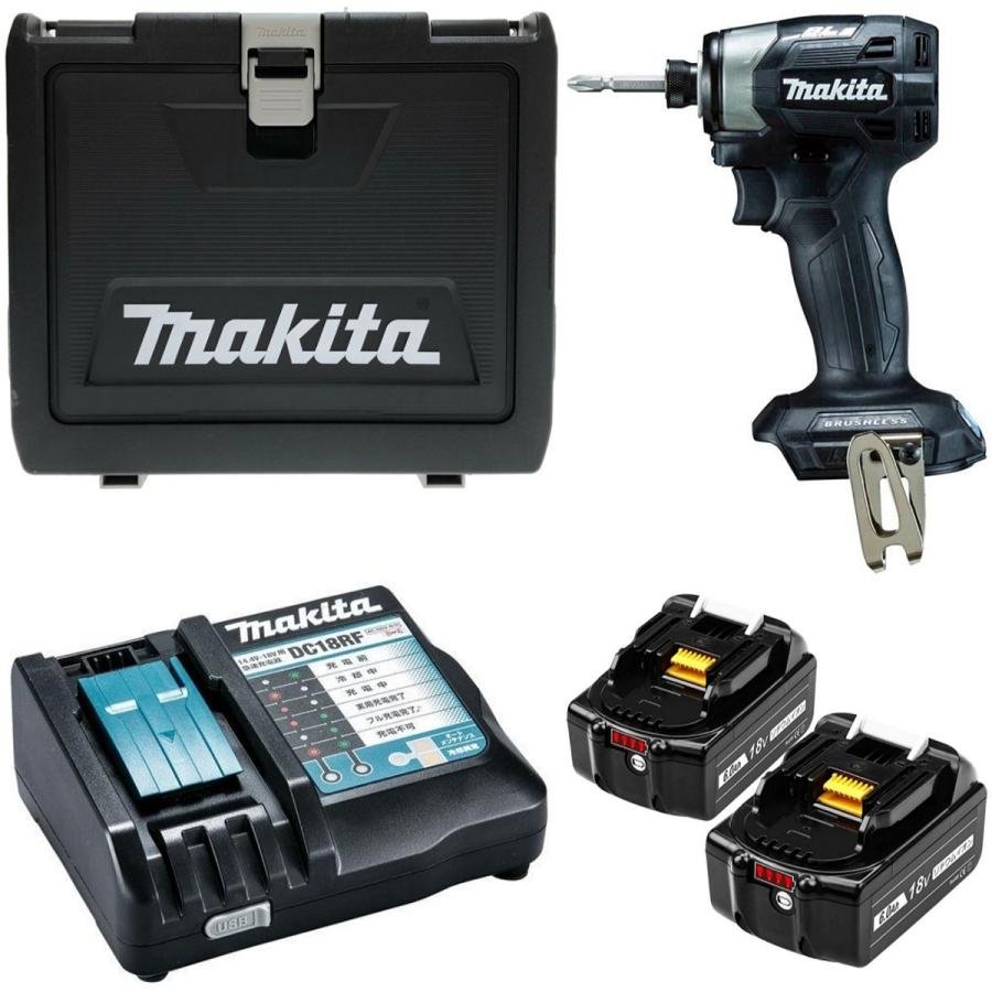 マキタ makita インパクトドライバー td173d ブラック 18v バッテリー
