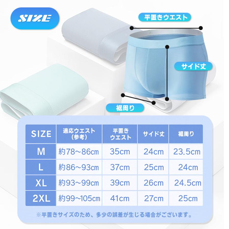 パンツ メンズ 下着 ボクサー 冷感 4枚 セット |  | 06