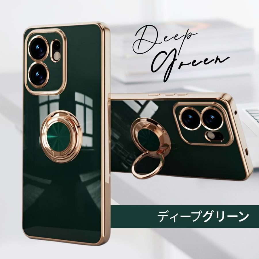 OPPO Reno 13A ケース リング付き オッポリノ13a |  | 12