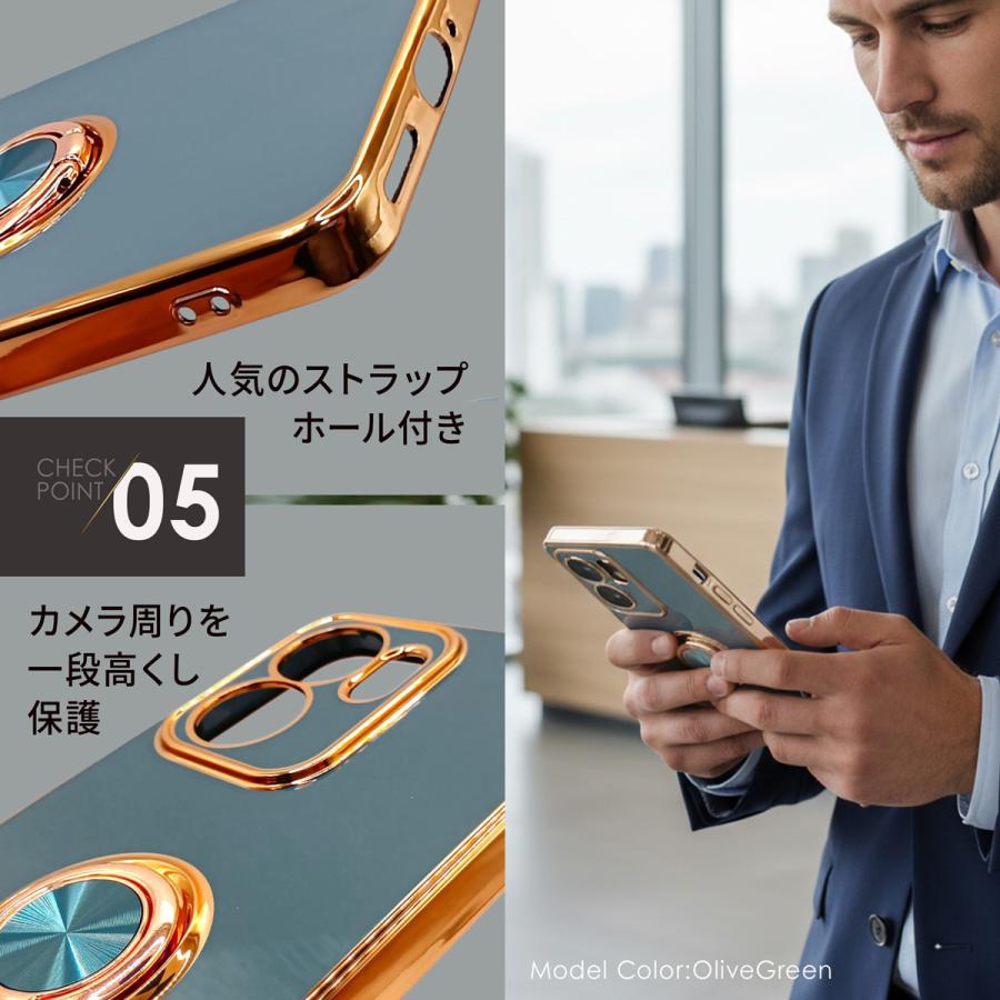 OPPO Reno 13A ケース リング付き オッポリノ13a |  | 11