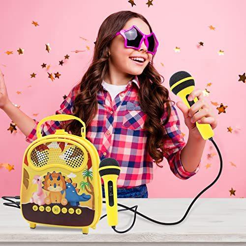 カラオケ 子供用のマイク2本 かわいい 携帯便利収納ボ子供おもちゃののクリスマスプレゼント S 2402 Libapara 通販 Yahoo ショッピング