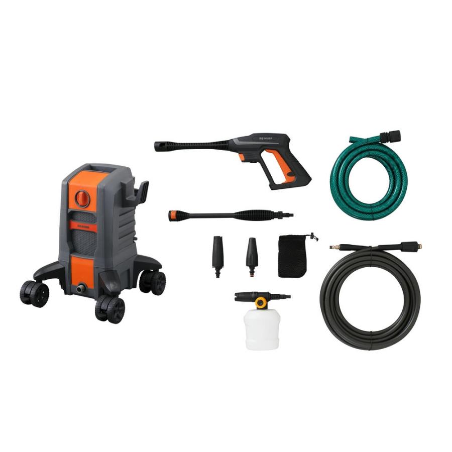 アイリスオーヤマ 高圧洗浄機 4輪キャスター 最大圧力13.5Mpa