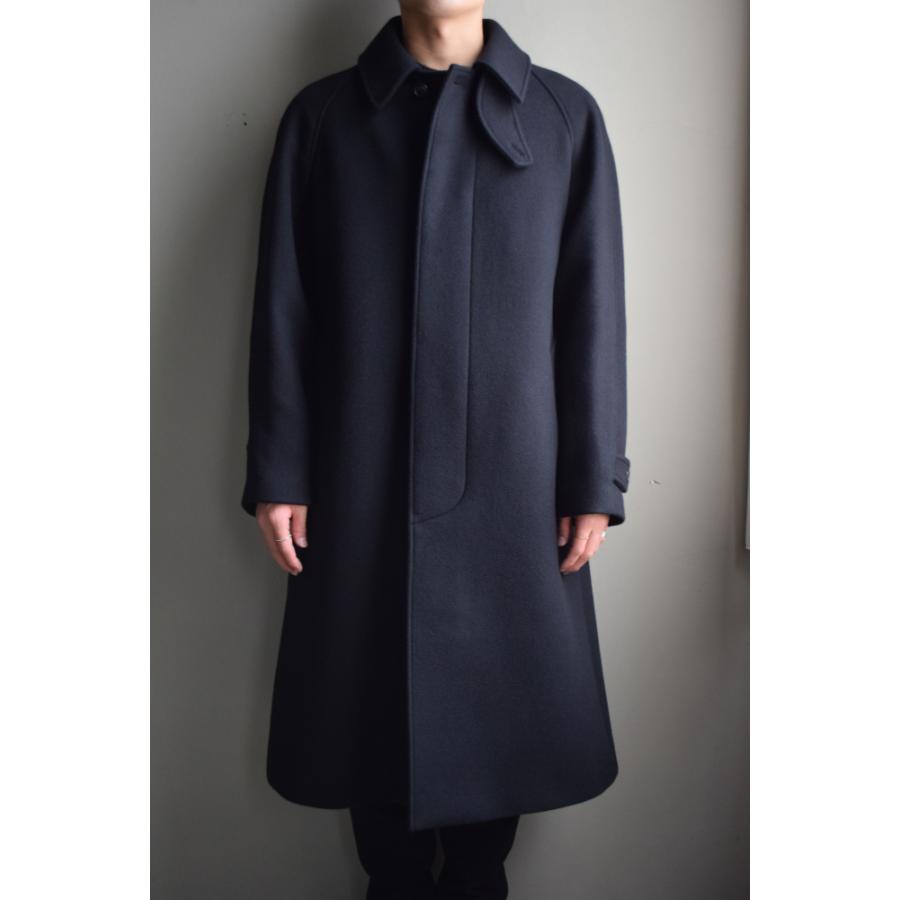今季注目 在庫あり  【another-office-legacy-balmacaan-coat-black】 限定デザイン