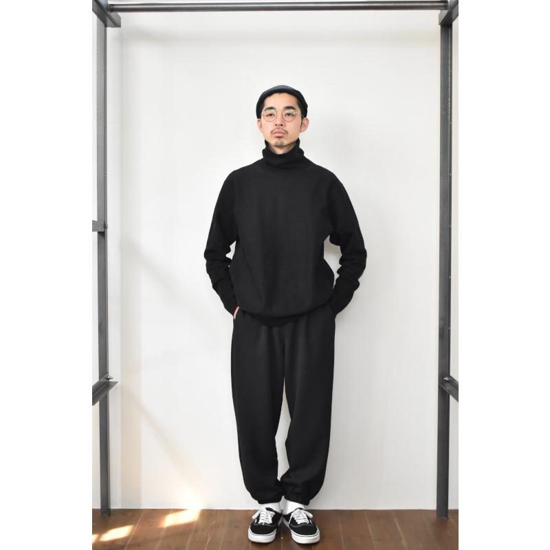 ショッピングサイト 【NEW!】AXESQUIN -modified- (アクシーズクインモディファイド) QD ECO WAFFLE RELAXING PANTS [BLACK]