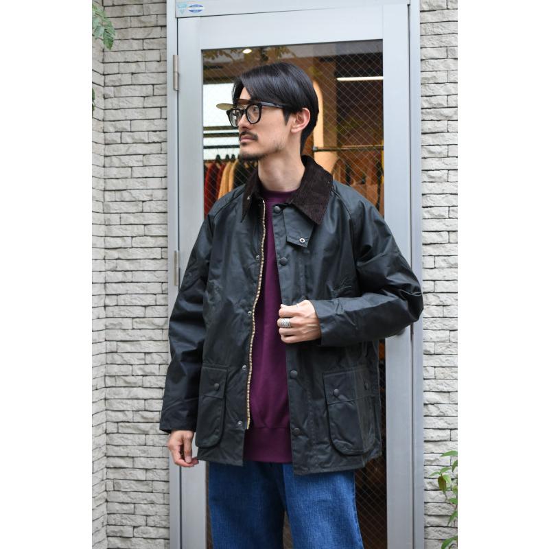 【NEW!】Barbour (バブアー) BEDALE WAX JACKET [SAGE]の画像