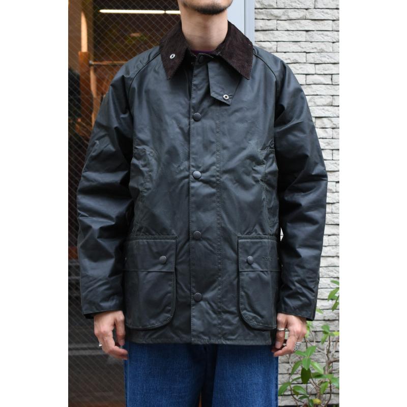 【NEW!】Barbour (バブアー) BEDALE WAX JACKET [SAGE]の画像